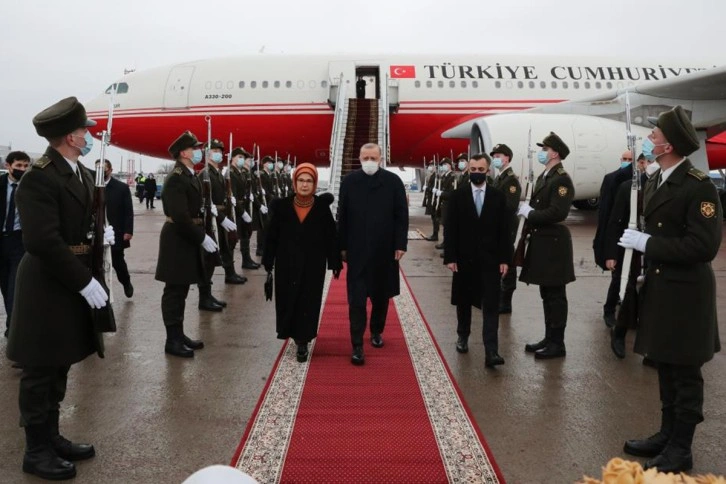 Cumhurbaşkanı Erdoğan Ukrayna’da